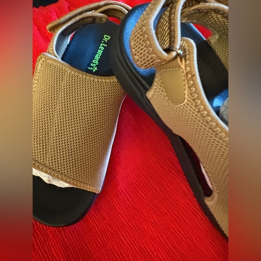 NEW- Diabetic sandals
Extra wide- adjustable
Improve circulation 
All Day Wear